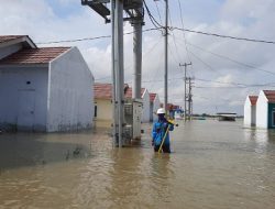 PLN Pulihkan Jaringan Listrik di Kota Terdampak Banjir